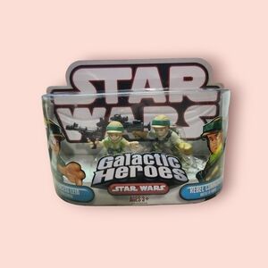 Star Wars Galactic Heroes Figure Set - Black, Blue, Green